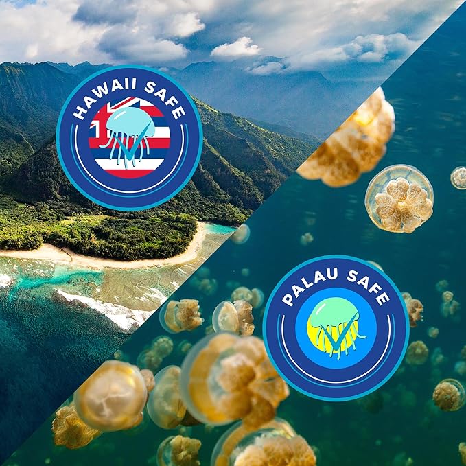 Seavenger Ocean Kiss Reef-Safe Sunscreen SPF 30-50 with Jellyfish Sting Protection (SPF 50)