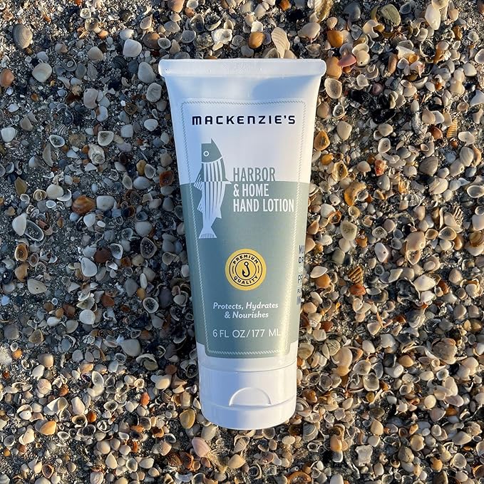 MACKENZIE'S Harbor & Home Lotion - Gifts for Fisherman - Gifts for Men - Gifts for Women - Natural Hand Lotion - Moisturizer- Coastal Gifts - 6 oz