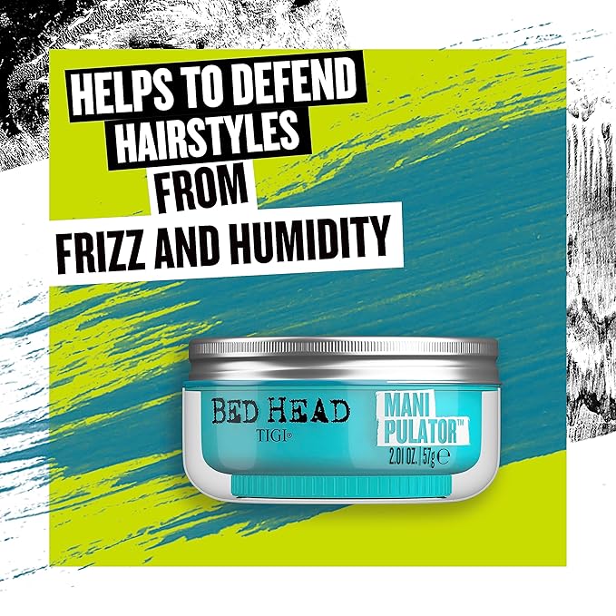 Bed Head TIGI Manipulator Texturizing Putty, Firm Hold Styling Putty for Short to Medium Hair, 2.01 oz (Pack of 2)