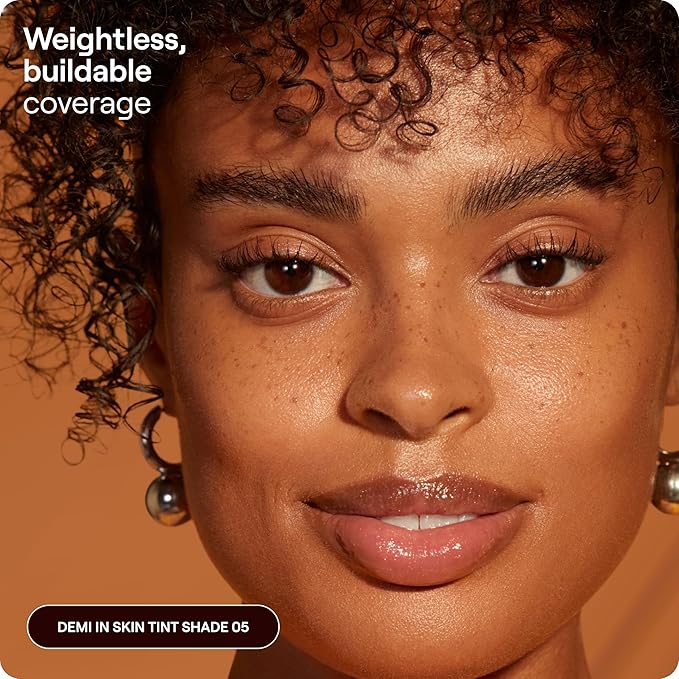 Live Tinted Hueguard Skin Tint SPF 50 - Tinted Mineral Sunscreen with Light-Medium Buildable Coverage With a Hydrating and Radiant Finish - Water and Sweat Resistant, 1.35 fl oz - Shade 05