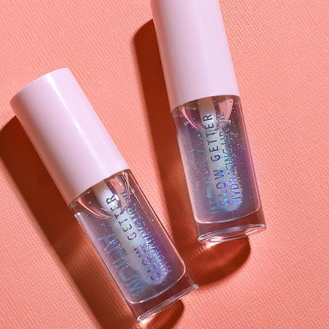 Moira Glow Getter Hydrating Lip Oil (001, Sky Blue)