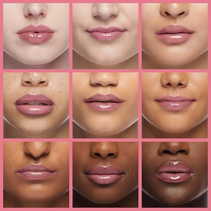 Teen Make up Basket Hydrating Lip Gel Vitamin E Clear Rosehip Oil Bubble Gum Cherry Strawberry Lip Filler Hydrating Cute Makeup Stuff