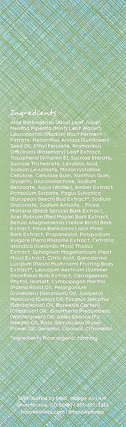 haia I am Well - Woodland Wintergreen Hydrosol Toner