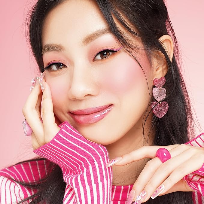 Oulac Baby Pink Blush Makeup| Highly Pigmented Cream Blush| Natural Matte Finish| Shape & Highlight Face| Cruelty-Free Vegan blush 4.8g