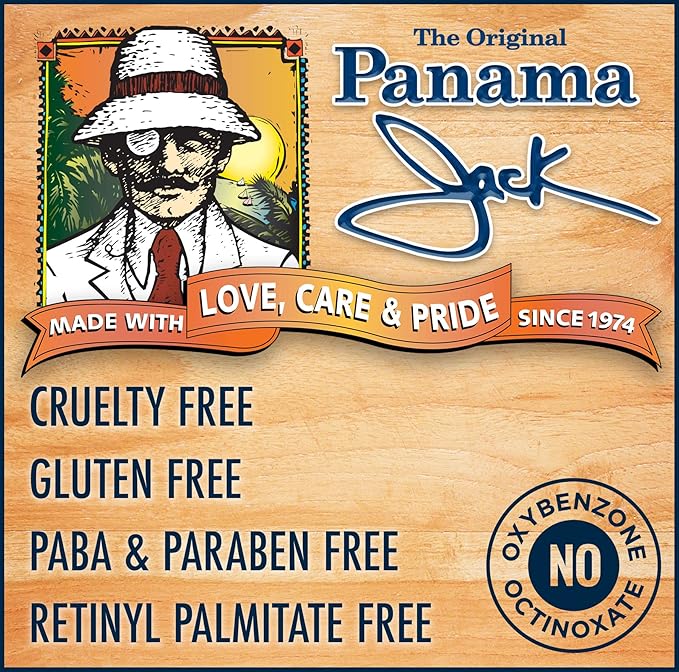Panama Jack SPF 4 and SPF 8 Sunscreen Lotion Bundle