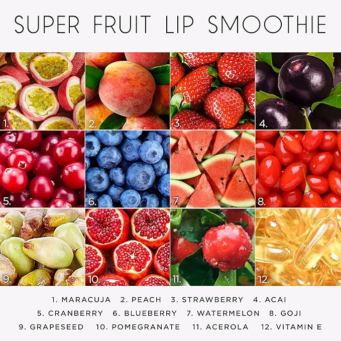 tarte maracuja juicy lip plump – Hydrating & Volumizing Lip Plumper Gloss Balm with Nourishing Hyaluronic Acid, Plumps & Moisturizes, Vegan & Cruelty-Free, full size, white peach