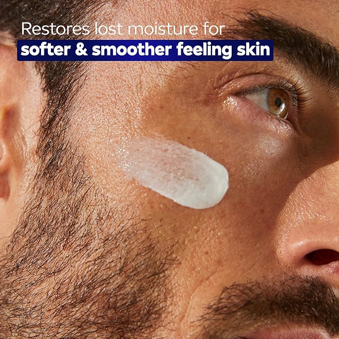NIVEA MEN Age Defense Daily Face Moisturizer with Broad Spectrum SPF 30 Sunscreen, Pro-Retinol and Hyaluronic Acid, Beard-Friendly Face Lotion Helps Defend Against UVA/UVB Rays, 1.7 Fl Oz,(Pack of 2)