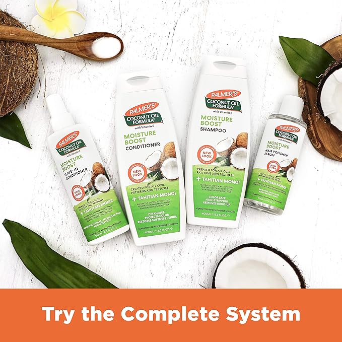 Palmer's Coconut Oil Formula Moisture Boost Conditioner, 13.5 Fl Oz (Pack of 2)