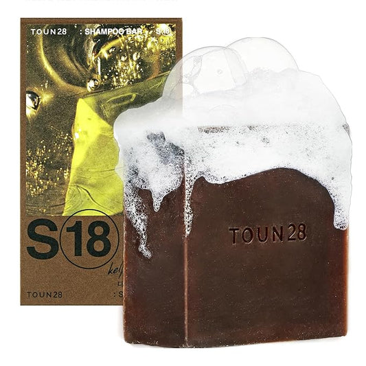TOUN28 Volumizing Natural Kelp Shampoo Bar for Hair Growth, Strengthening & Thickening Solid Shampoo Bar for All Hair Types, Vegan, Paraben Sulfate Cruelty-Free Soap Korean Haircare
