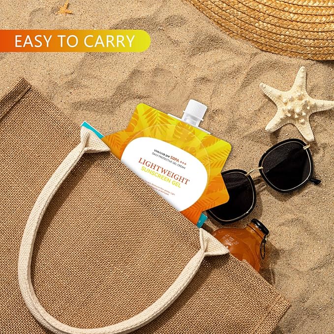 Ultrawhite Airy-Fit Sunscreen SPF50 PA++++ | 1.7floz Travel-Size Face Sunscreen | Moisturizing UVA/UVB Protection for Daily Use | Non-Greasy, No White Cast, Water-Resistant (3)