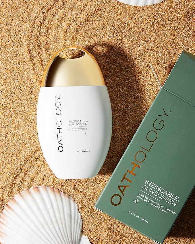 Inzincable® Hybrid Untinted Sunscreen, SPF 50+, 3.4 Fl. Oz., Dermatologist crafted skincare
