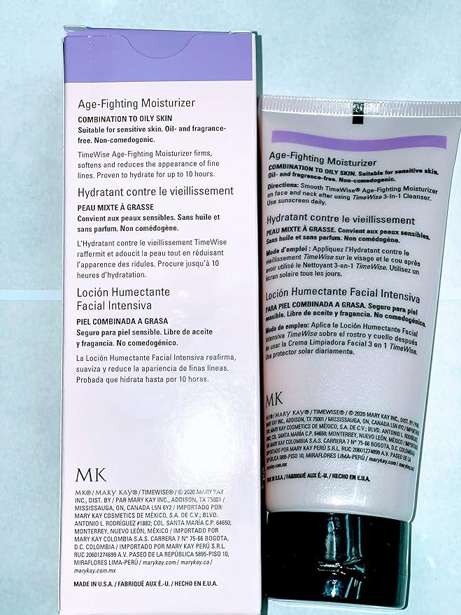Time Wise Moisturizer combination normal to oily skin