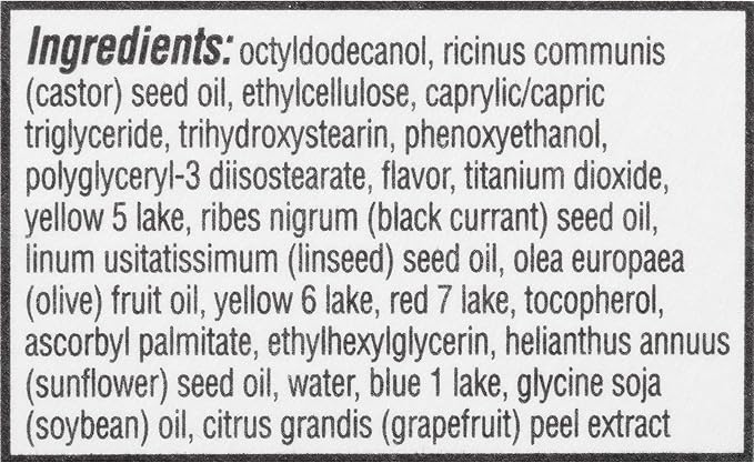ChapStick Total Hydration Vitamin Enriched Tinted Lip Oil (Blushed Bronze, 1 Tube), Vitamin C, Vitamin E, Contains Omega 3 6 9, 0.24 Ounce