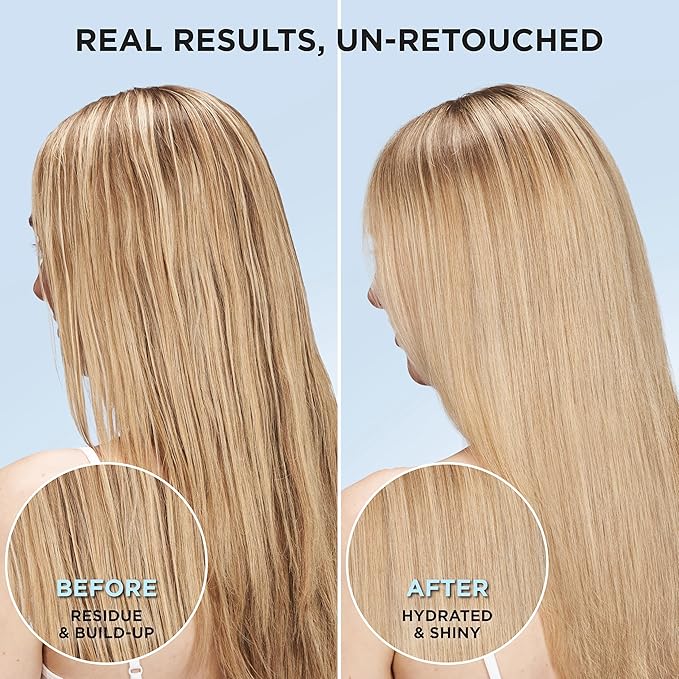 L'Oreal Paris Restore Sulfate Free Conditioner with Antioxidants, Moisturizing Conditioner for Hard Water Exposure and Styling Build-up, EverPure, 6.8 Fl Oz