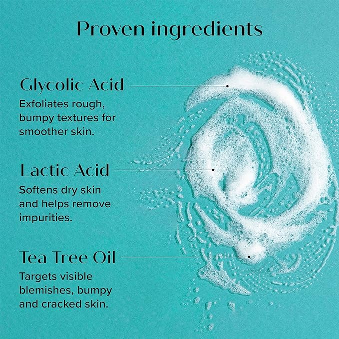 Medix 5.5 Glycolic Acid Exfoliating Face & Body Wash Cleanser + Argan Oil Moisturizing Body Cream Lotion 2PC Skin Care Set | Alpha Hydroxy Acid & Lactic Acid Foaming Face Wash, 2PC Set
