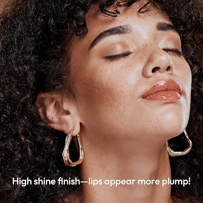 KISS NEW YORK Professional Melting Jelly Lip Balm, High Shine & Moisturizing Lip Stick, Long Lasting, Plumping Effect Look, Non-Sticky & Not Cakey, Easy Application & Natural Coverage (Coconut)