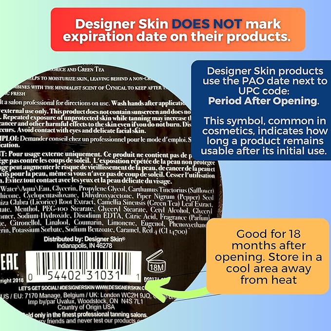 Australian Gold Designer Skin Escapade Quadruple Bronzer Indoor Outdoor Bronzer Tanning Lotion 13.5 fl oz