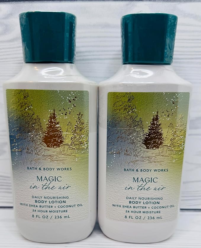 Bath & Body Works Magic in the Air Body Lotion 8 Ounces Each Pack of 2 Packaging May Vary