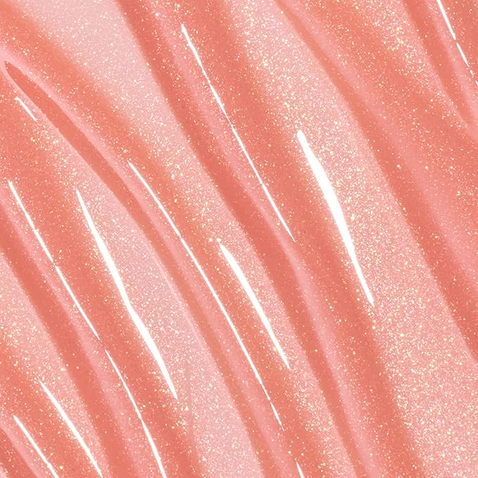 ColourPop Fresh Kiss Glossy Lip Balm - Hydrating Lip Care Enriched with Peptides + Hyaluronic Acid - Pearlescent Shimmer Finish - Vegan + Cruelty-Free - Peach Mochi (0.49 oz)