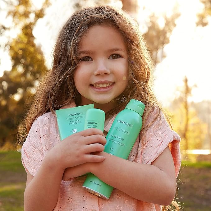 MDSolarSciences Mineral KidStick SPF 40 | Gentle Sunscreen Stick for Kids | Zinc Oxide,Vitamins C & E-| Easy Glide On,Broad-Spectrum,Fragrance-Free,Mess-Free Sun Protection-| 0.6 oz,(Pack of 2)