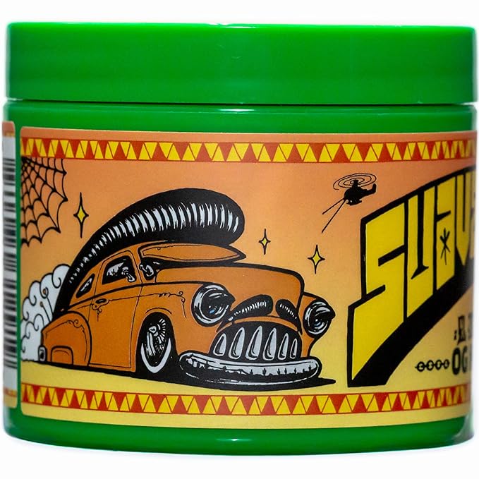 Suavecito Pomade Spring Edition Original Hold For Men 4 oz, 1 Pack - Medium Shine Water Based Wax Like Flake Free Hair Gel - Easy To Wash Out - All Day Hold For All Hairstyles - El Dorado scent