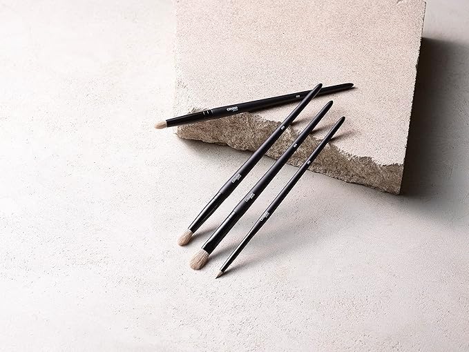 Classic Crease Brush Set – Professional Eyeshadow Blending Brushes for Flawless Eye Makeup Application