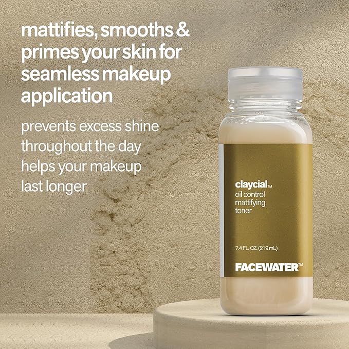 Facewater Claycial Oil Control Mattifying Toner