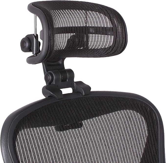 Engineered Now The Original Headrest for The Herman Miller Aeron Chair (H3 for Classic, Carbon)