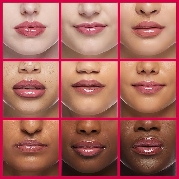 keybo Lip Plumper Dotom Lip Plus 16 Colors, 3 Steps Extreme Plumping Clear Lip Gloss by Essence Lip Care Oil & 16 Color Tints from Korean Makeup (09. Winter Berry)