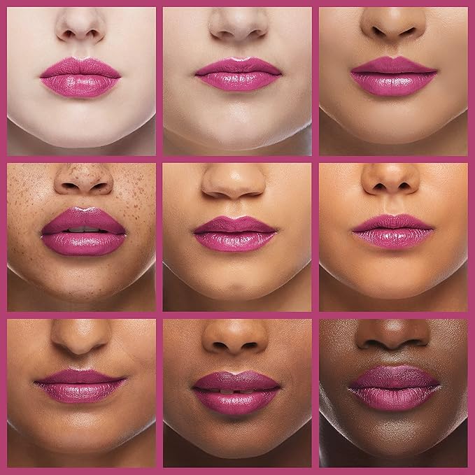 Almay Lip Oil, Hydrating Lip Color Makeup, Hypoallergenic, 110 Sugar Plum, 0.09 Oz