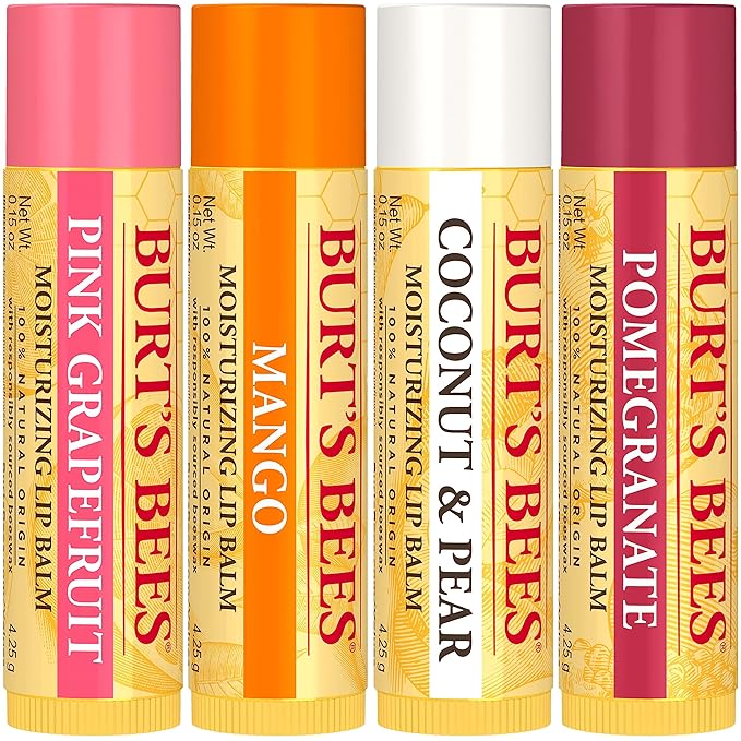 Burt’s Bees Easter Basket Stuffers, Tinted Boosted Balm, Misty Mauve, Hydrating Tinted Lip Balm, 24 Hour Lip Moisturizer with Responsibly Sourced Beeswax, 100% Natural Origin, 1 Count, 0.16oz