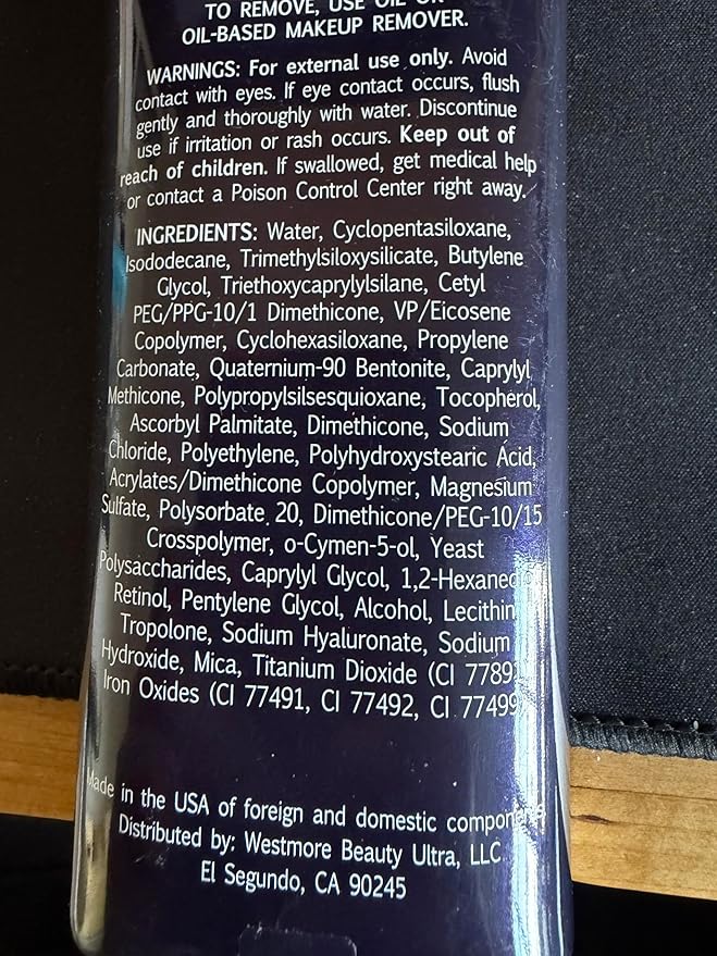 Westmore Beauty Body Coverage Perfector x Blend & Blur Body Brush Kabuki Brush - Waterproof Leg & Body Makeup - Tattoo Cover Up Makeup - 7 Oz Golden Radiance