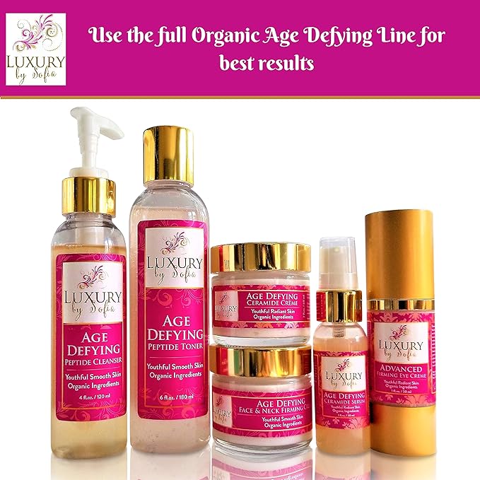 Age Defying Organic Face Toner | Reduce Signs of Aging | Balance Your Skins pH | Firm & Tone Your Skin