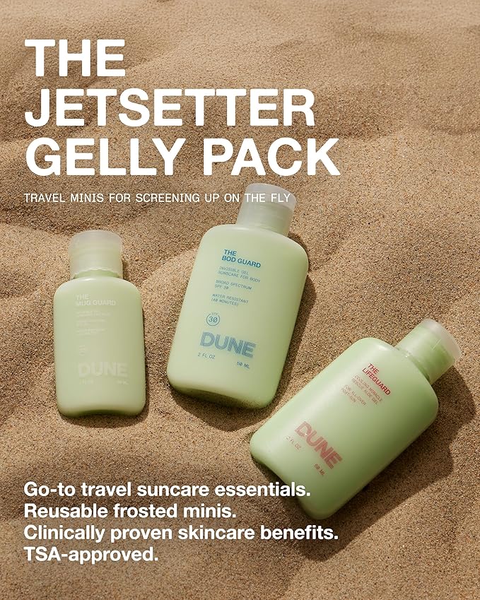 DUNE SUNCARE The Bod Guard & Jetsetter Gelly Bundle