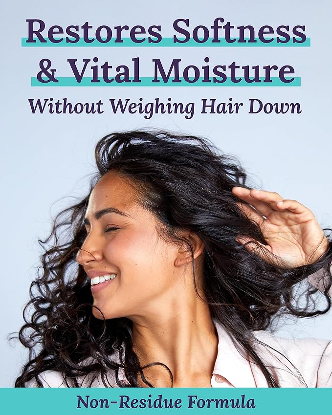 Keranique Hydrating Deep Conditioner for Dry Damaged Hair - Deep Hydration Hair Conditioner for Women with Keratin - Intense Hydrator for Repairing Natural Moisture on Dry, Frizzy, Thin, Damaged Hair