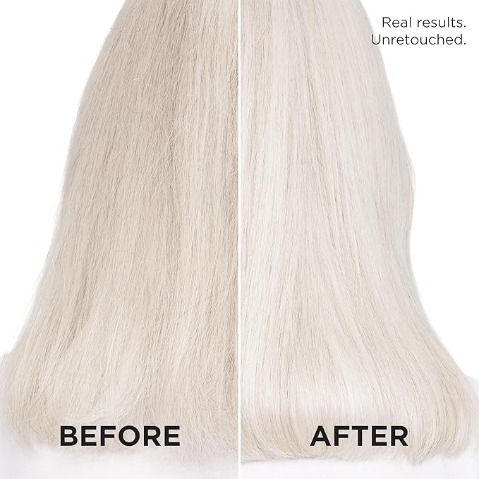 L'Oreal Paris EverPure Silver Care Sulfate Free Conditioner,Brightening and Nourishing Hair Care for Gray and Silver Hair,Vegan Formula with Peptides,8.5 Fl Oz,(Pack of 2)