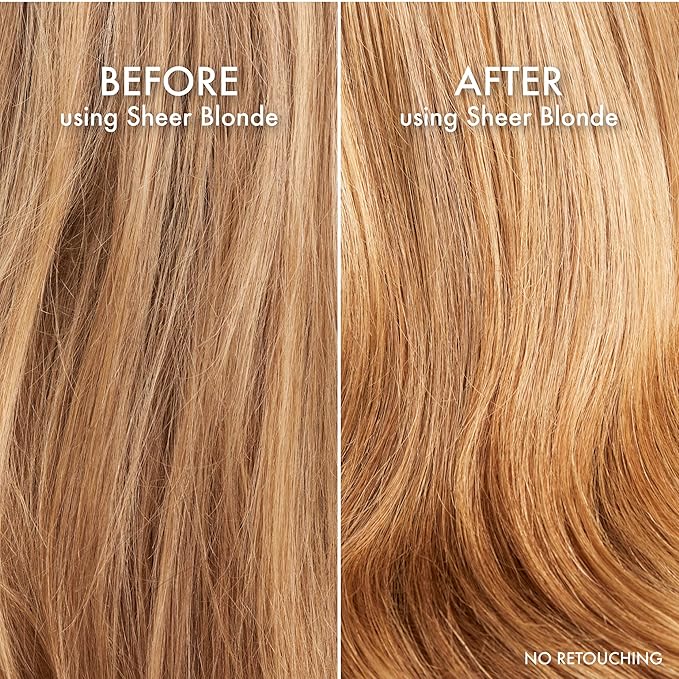 John Frieda Sheer Blonde Brightening Conditioner, Blonde Conditioner, 8.3 Fl Oz, Pack of 2