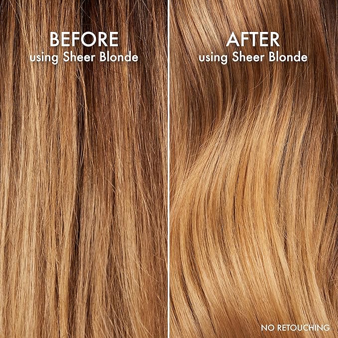 John Frieda Sheer Blonde Brightening Conditioner, Blonde Conditioner, 8.3 Fl Oz, Pack of 2