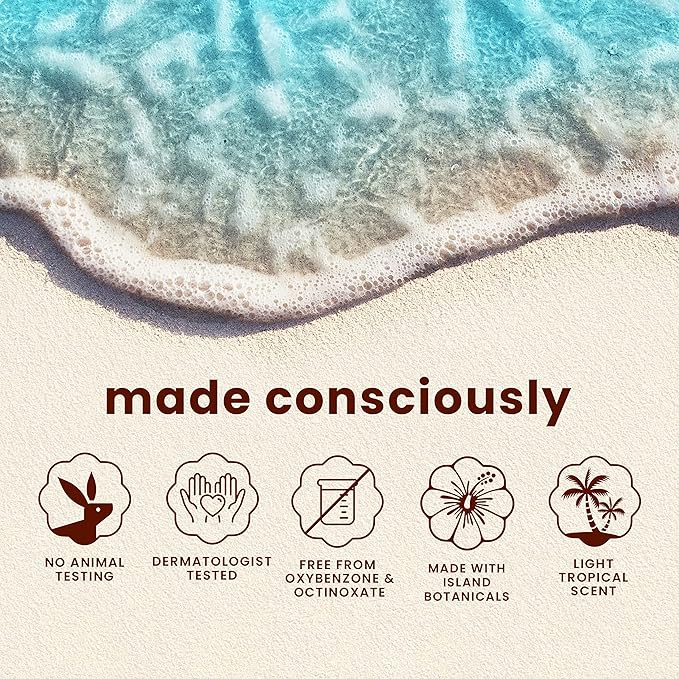 Hawaiian Tropic Sunscreen Spray SPF 70 | Weightless Hydration | Clear Spray | Oxybenzone Free | 6oz